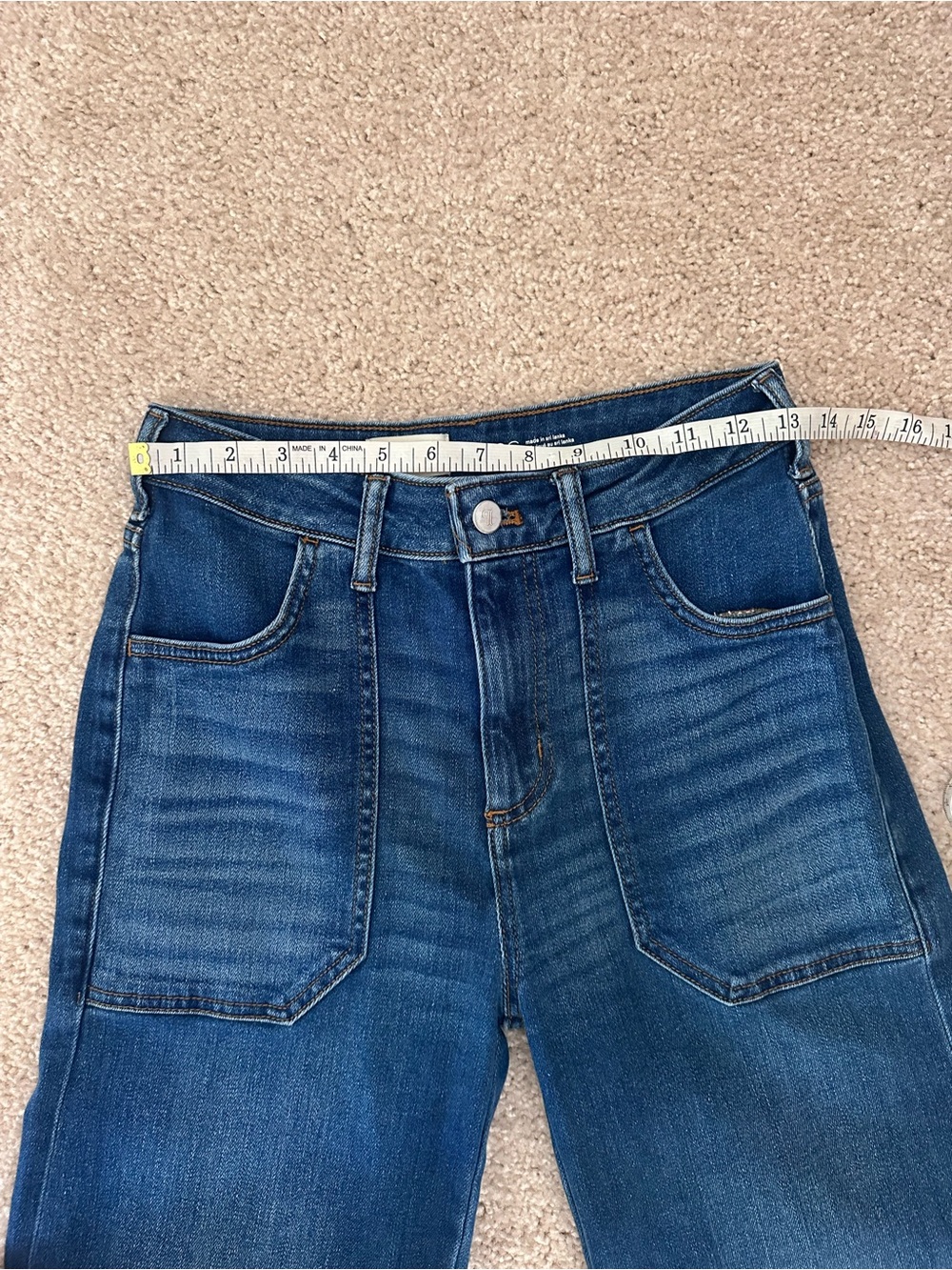 Rylan relaxed high rise Flare Jeans by Pilcro Anthropologie size 26 - Picture 12 of 14